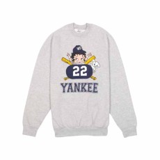 와일드동키 옌키 그래픽 맨투맨 그레이 공용 YANKEE